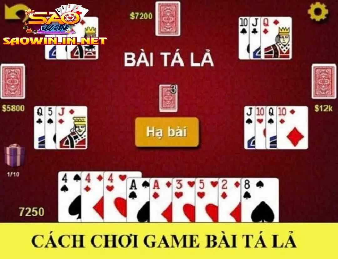 Giới thiệu Bài Phỏm Tá Lả tại SAOWIN